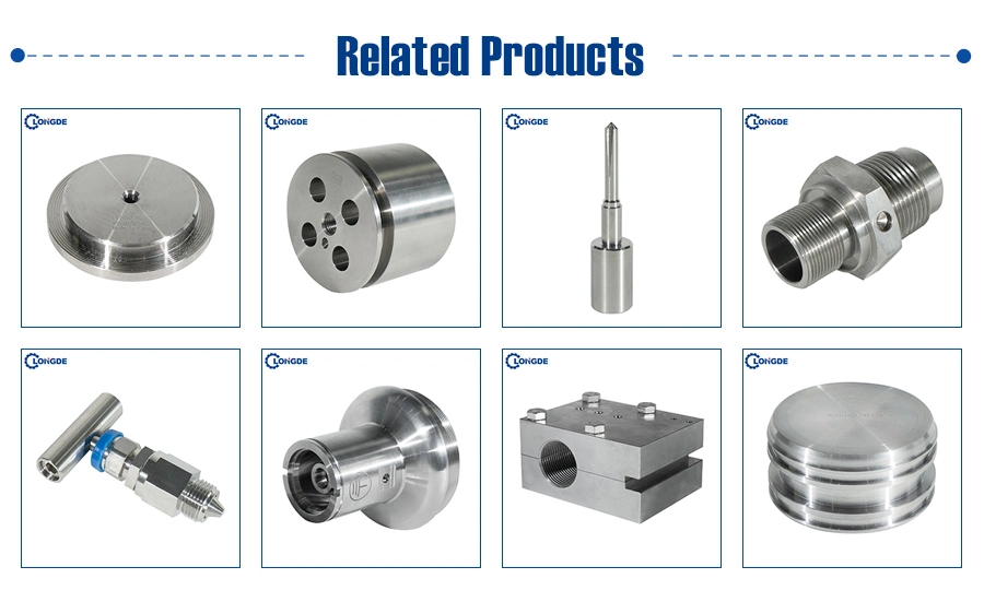 Processing Titanium Alloy Aluminum Copper Pieces Mechanical Non-Standard Hardware CNC Machining Spare Parts