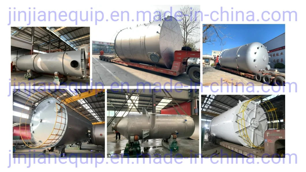 Titanium Zirconium Nickel Hastelloy Storage Tank Tower Mixer Pressure Vessel