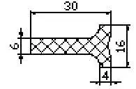 Fire Resistant FRP GRP Fiberglass Composite Plastic T Bar/T Beam/T Profile